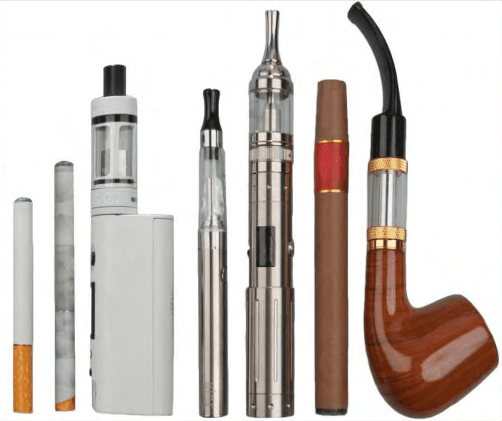 Assorted vape pens and cartridges